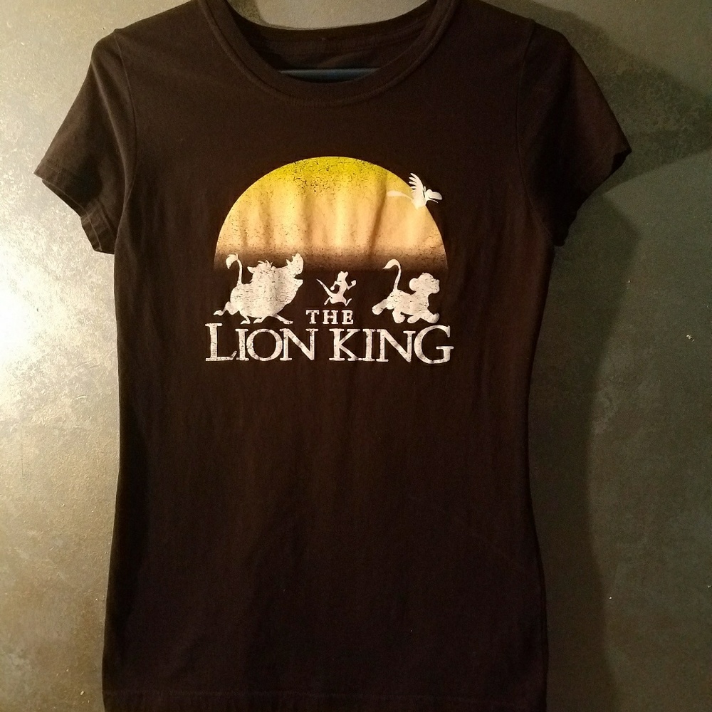 Disney Lion King black t-shirt